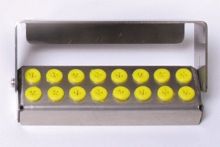 Bur Stand (Unodent) Plug-In 16 Hole Fg/Ra Yellow x 1