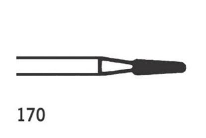 Bur T.C Jet (Kerr) Taper Fissure Fg 170 Iso 010 x 5
