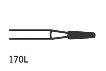 Bur T.C Jet (Kerr) Taper Fissure Long Fg 170L Iso 010 x 5