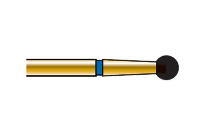 Bur Diamond (Diatech) Multilayer Gold Round Fg 801 Iso 023 mlx x 5