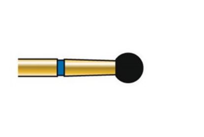 Bur Diamond (Diatech) Multilayer Gold Round Fg 801 027 ml x 5