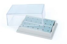 Bur Block With Lid (Unodent) 24 Hole Fg Autoclavable x 1