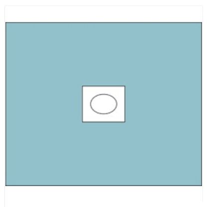 Drape Adhesive Aperture 75X90cm x 40