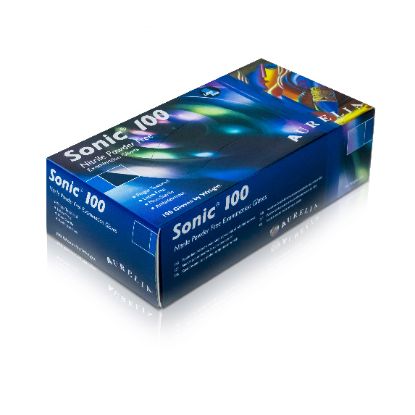 Nitrile Blue Powder Free Gloves x100 (Sonic) Nitrile Blue Powder Free Gloves x100 (Sonic)