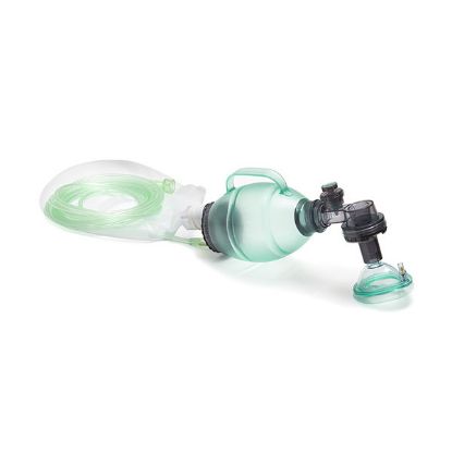 Resuscitator Bag & Mask/Vinyl Self/Inf Child INC Tube Size 1