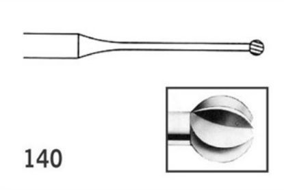Bur Endodontic (Meisinger) Muller Pulp Chamber 140 1.4mm x 10
