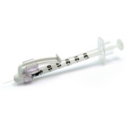 Safetyglide Needle/Tuberculin Syringe 27g 1/2" 0.4mm x 13mm Needle X400