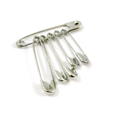 Safety Pins x 6 (First Aid)