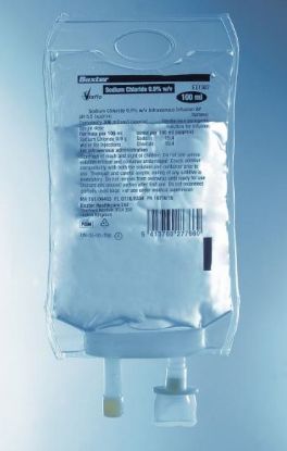 Sodium Chloride 0.9% Viaflo 100ml (POM)