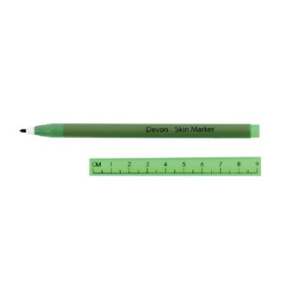 Skin Marker Pen Regular Tip And Ruler Cap (Devon) x 25