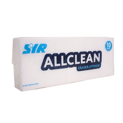 Sponge All Clean Eraser White 120mmx65mx30mm  x 10