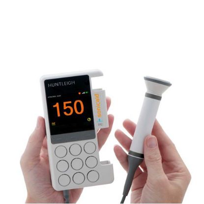 Doppler Digital Obstetric With Alkaline Batteries And Fixed Waterproof 2Mhz Probe