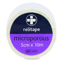 Tape Microporous (Relitape) 5cm x 10M x 1