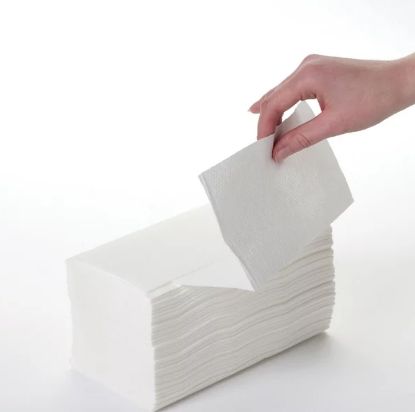 Towel Hand Z-Fold 2Ply 235mm x 240mm White x 3000