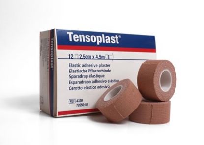 Tensoplast 2.5cm x 4.5M Plaster x 1 (No Lint) (Formerly Elastoplast)