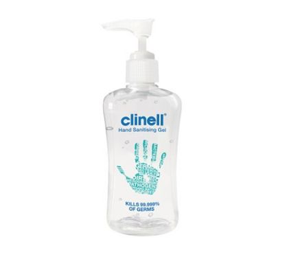 Hand Sanitiser Gel (Clinell) 500ml Pump Bottle x 1