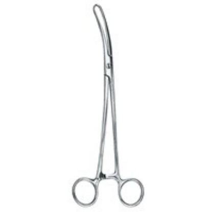 Forceps Teales Vulsellum 23cm Curved Toothed 3:4 Disp x 1