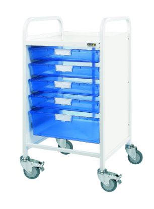 Vista 50 Trolley (Sunflower) 4 Single/1 Double Trays
