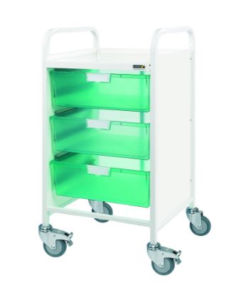 Vista 50 Trolley (Sunflower) 3 Double Trays