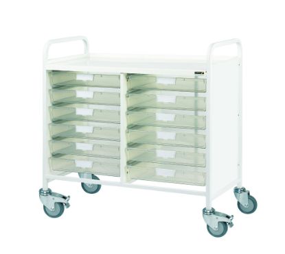 Sunflower Vista 100 Trolley, 12 Single Depth  Trays