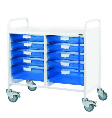 Sunflower Vista 100 Trolley, 8 Single/2 Doubletrays