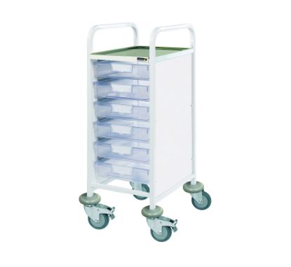 Sunflower  Vista 30 Clinical Trolley, 6 Single  Trays