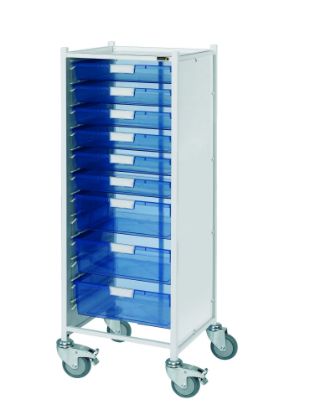 Sunflower Vista 120 Trolley, 6 Single/3 Doubletrays