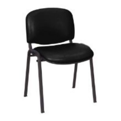 Galaxy Visitor Chairs (No Arms) - Vinyl Antibacterial Upholstery - Various Colours Available
