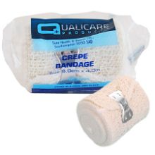 Crepe Bandage (Qualicare) Bp 10cm x 4.5M x 10