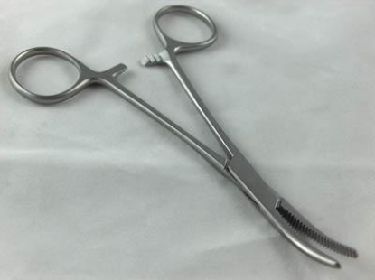 Spencer Wells Curved On Flat Artery Forceps (Reusable Autoclavable Stainless Steel) x 1