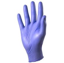 Glove Nitrile Blue P/F Large x 1 Sterile