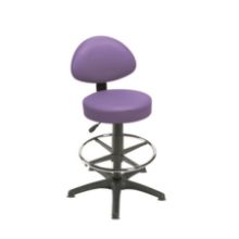 Stool Examination (Sunflower) Back Rest Glider Base & Foot Ring Lilac