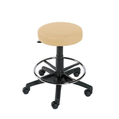 Examination Stool (Sunflower) With Foot Ring And Castor Base